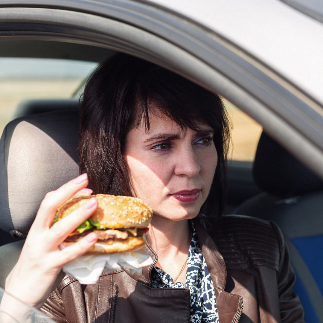 Illustration depicting the consequences of poor nutrition on health and productivity.